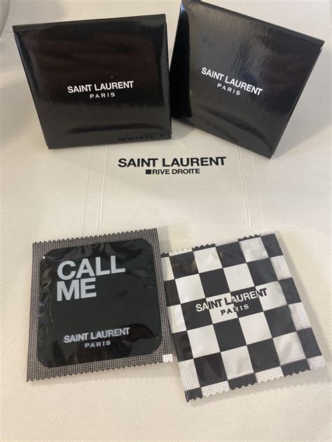 saint laurent condoms|Saint Laurents condom